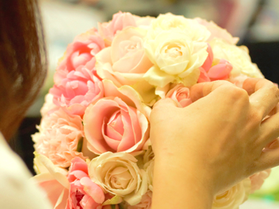 BROTARのブライダルフラワーコーディネイト